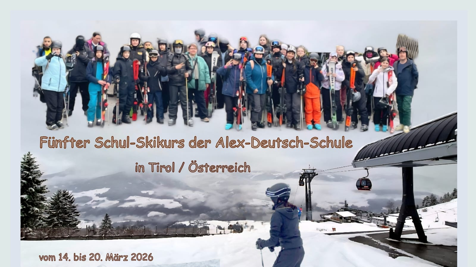 5. Schulskikurs in Hopfgarten/Kelchsau