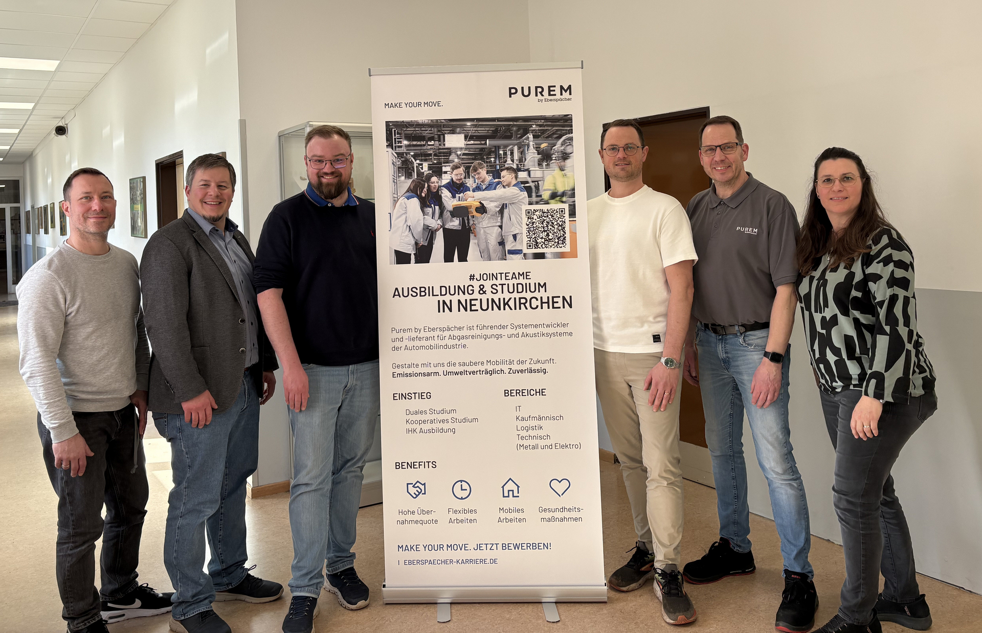 Kooperation zwischen der Alex-Deutsch-Schule und Purem